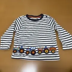JoJo Maman Bebe 長袖カットソー トラクター柄 2-3歳のサムネイル