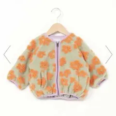 【最終値下げ】OCEAN&GROUND　MARKEY'Sアウター総柄ボアジャンバ