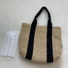 URBAN RESEARCH ムーミンリバーシブル　　ストロートートかごバッグのサムネイル