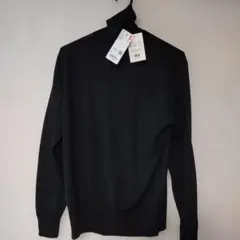 【新品タグ付き】ユニクロ メリノタートルネックセーター