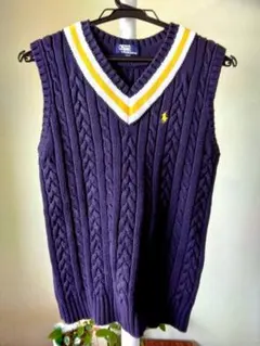 Polo by Ralph Lauren ケーブルニットベスト 160