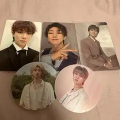 seventeen ミンハオ　トレカ　the8 トレカ　an ode ステッカー