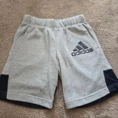 adidas ハーフパンツ 150cm グレー/ネイビー