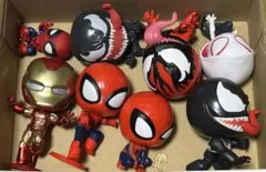 スパイダーマン　フィギュア　セット