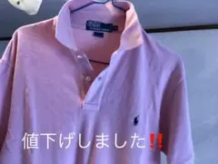 ポロラルフローレン ポロシャツ ピンク 良品‼️