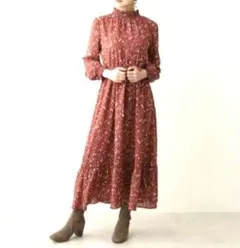 プロポーションボディドレッシング　小花柄ワンピース 綺麗め 花