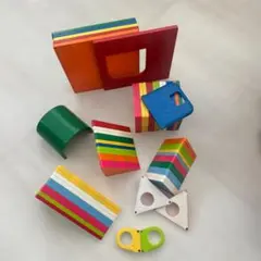 ピタゴラス 知育玩具セット　ひらめきのプレート　64ピース