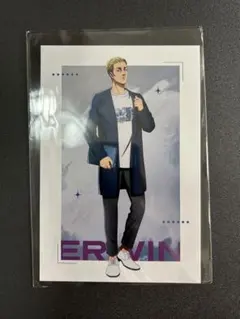進撃の巨人　シミラールックver. 購入特典ポストカード　エルヴィン