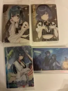 学園アイドルマスター 月村手毬 秦谷美鈴 ウエハースカーセット