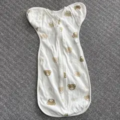 クマ柄スワドル