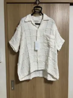YOKE 25SS FRINGE CHECK TWEED OPEN COLLARのサムネイル