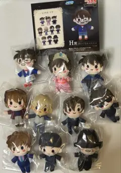 全10種 ぬいぐるみ 「くじ 名探偵コナン メモリアルカット FILE.2」