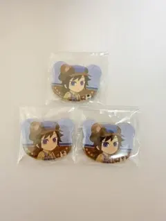 鬼滅の刃 ufotable 実りの秋まつり 2025 くま型缶バッジ 冨岡義勇