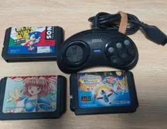 ジャンク品　セガ コントローラーとゲームソフトセット