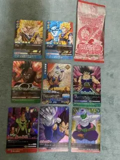 【最安値】ドラゴンボール　カード　まとめ売り　ベジータ　ピッコロ　バーダッセット