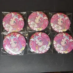 名探偵プリキュア ブルジュラ ホログラム缶バッジ キュアミスティック 6個