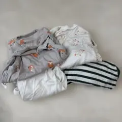 ユニクロ　UNIQLO ボディスーツ　60サイズ 4点セット