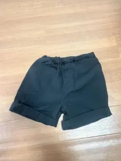 ハーフパンツ 半ズボン 黒 110サイズ