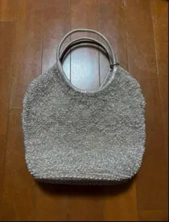 アンテプリマ　バッグ　シルバーピンク