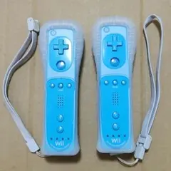 Wii リモコン モーションプラス コントロール ブルー 2個セット