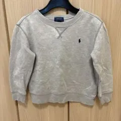 POLO ライトグレー トレーナー120