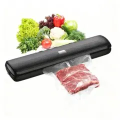 真空パック機 フードシーラー 家庭用 乾湿両用 60Kpa