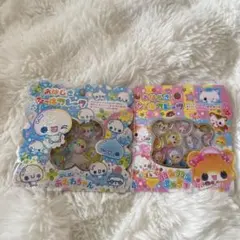 あわわちゃん ハムハムカフェ おはじきシール