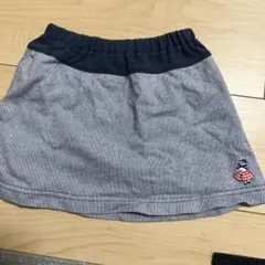 ファミリア　ベビー ストライプ柄 スカート