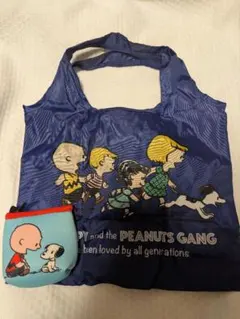 スヌーピー　SNOOPY　 エコバッグ　ポーチ セット