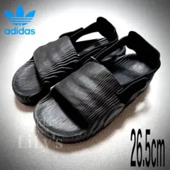 【新品未使用】adidasサンダル　26.5cm　ブラック　黒　IE5649