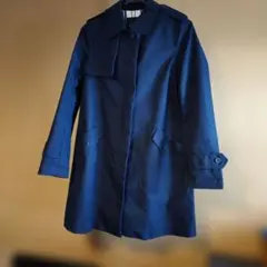 【美品】アンタイトル　ネイビー トレンチコート サイズ1　値下げ
