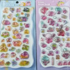 カービィ プチドロップシール 2シートセット