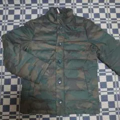 迷彩 キルティング ミリタリージャケット