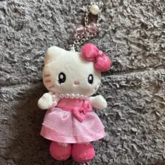 USJ 限定　キティーちゃん　ぬいぐるみ　パールストラップ　ハローキティ