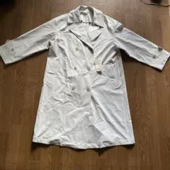 新品　無印良品 撥水トレンチコート M アイボリー