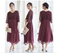 オケージョンドレス　結婚式　プラスサイズ