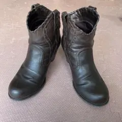 ダークブラウン ウエスタンブーツ Lサイズ