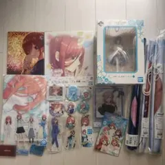 五等分の花嫁 中野三玖 グッズまとめ売り フィギュア タペストリー アクスタ