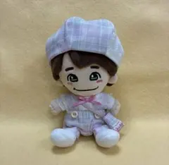 ちびぬい服　ぬい服　ピンク×グレー　なにわ男子のサムネイル