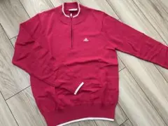 ADIDAS GOLF アディダスゴルフ ハーフジップ ニットセーター