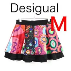 H8167◾️デシグアル　ミニスカート　フレア総柄のサムネイル