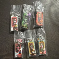 仮面ライダー　ソフビパッケージチャーム　6種類セット