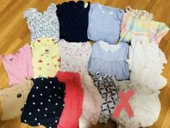 H&M PETITBATEAU petit main 夏服セット 女の子