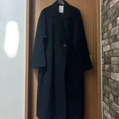 シャリーフ★未使用に近い★ロングチェスターコート★メルトン素材★ブラック SHAREEF シャリーフ ロングチェスターコート ブラック サイズ1 - メルカリ