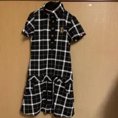 FILA GOLF チェック柄 ワンピース M