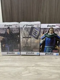 キングダム Grandista 王騎 軍旗と矛 騰　3点セット　新品未開封