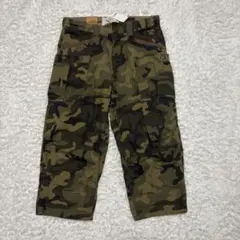 ライトオン　バックナンバー　クロップド丈　迷彩　M