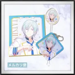 新品♡ あんスタ 巽 スタフォニ 3rd カラ鉄 マドラー 色紙 ストラップ