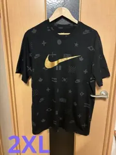 NIKE グラフィック　Tシャツ　ブラック　2XL