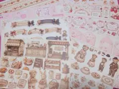 Y12【ゆめかわ工房 様 】コラージュシート　9種×各3枚　合計27枚